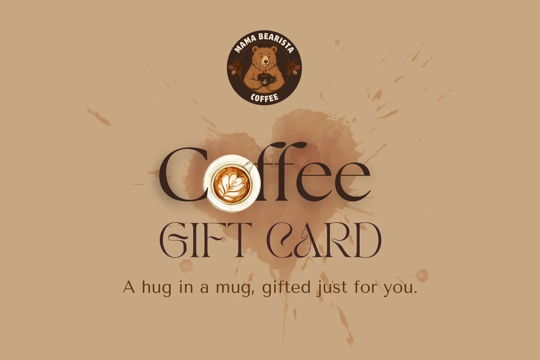 Mama Bearista Coffee Gift Card Mama Bearista Coffee