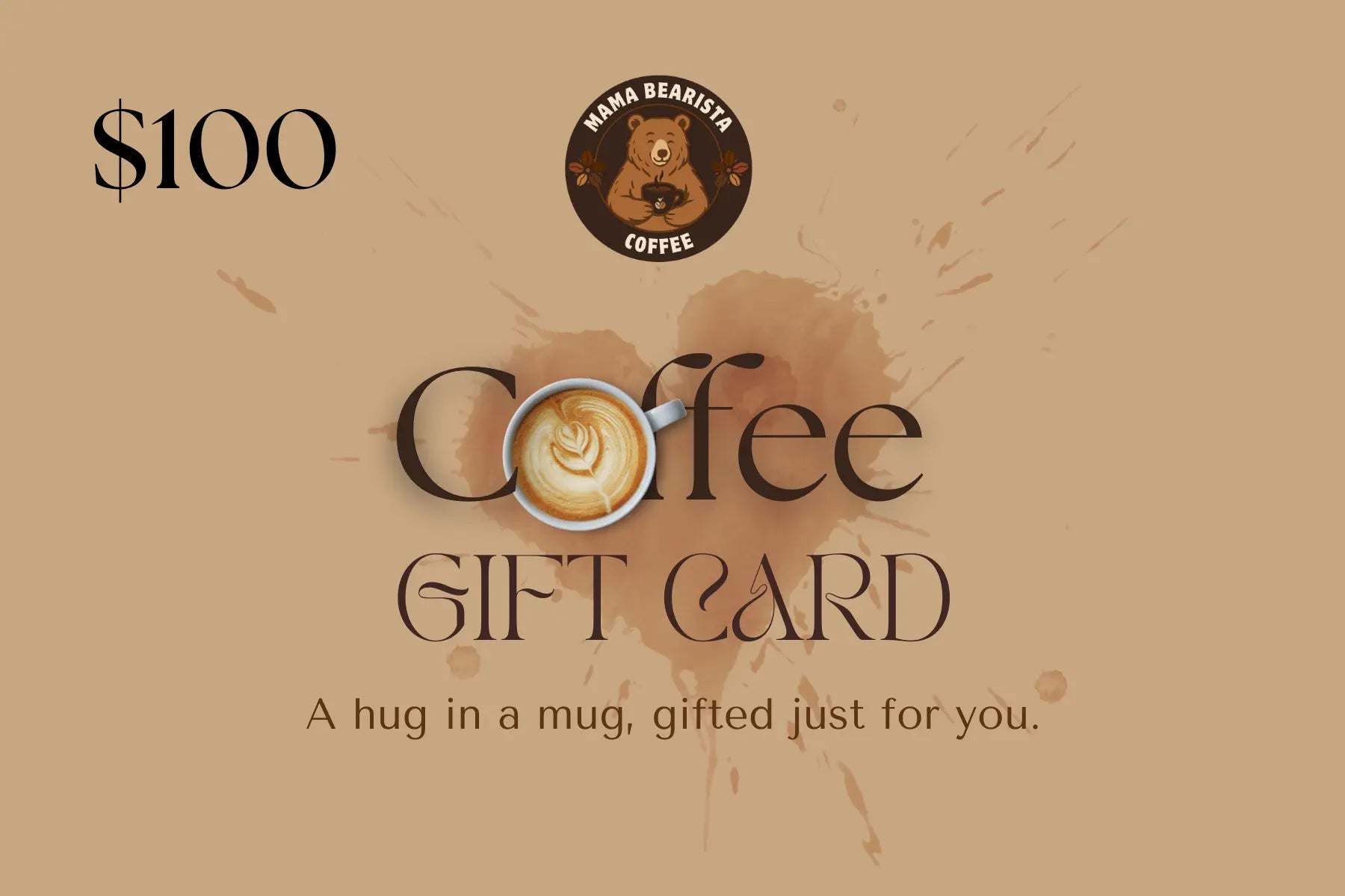 Mama Bearista Coffee Gift Card Mama Bearista Coffee