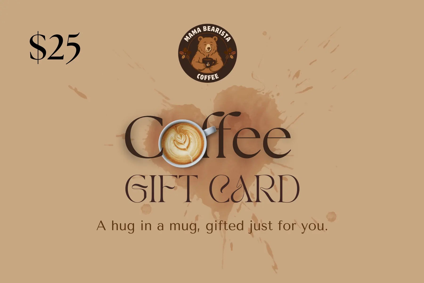 Mama Bearista Coffee Gift Card Mama Bearista Coffee