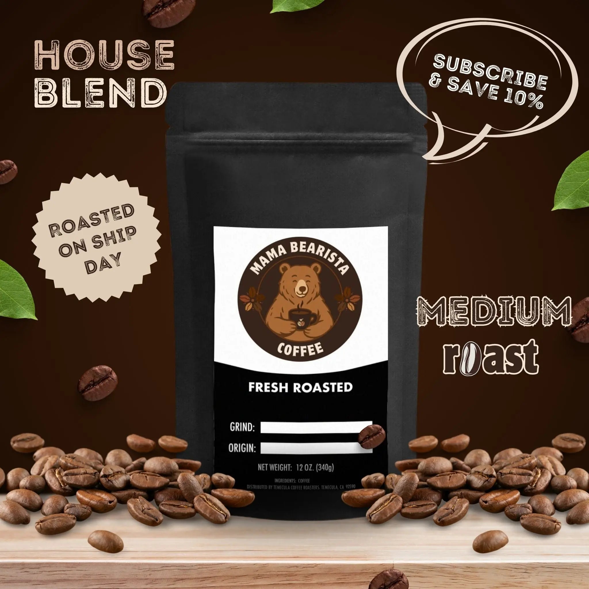 House Blend Mama Bearista Coffee