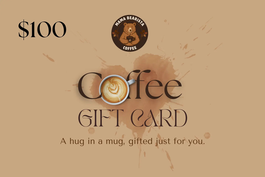 Mama Bearista Coffee Gift Card Mama Bearista Coffee