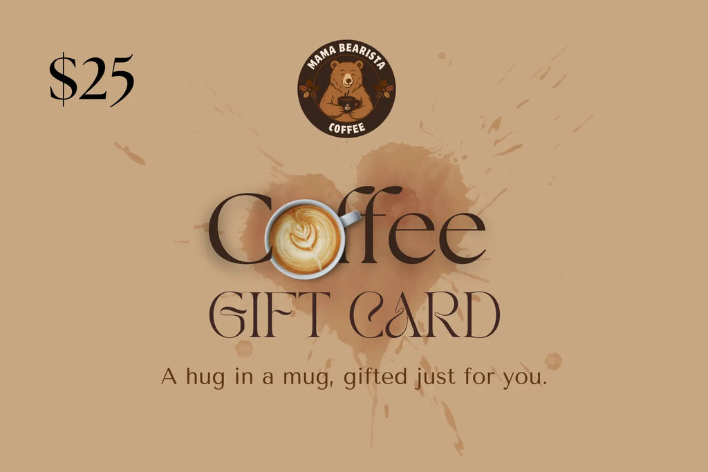 Mama Bearista Coffee Gift Card Mama Bearista Coffee