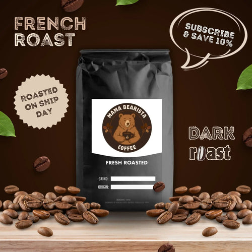 French Roast Mama Bearista Coffee