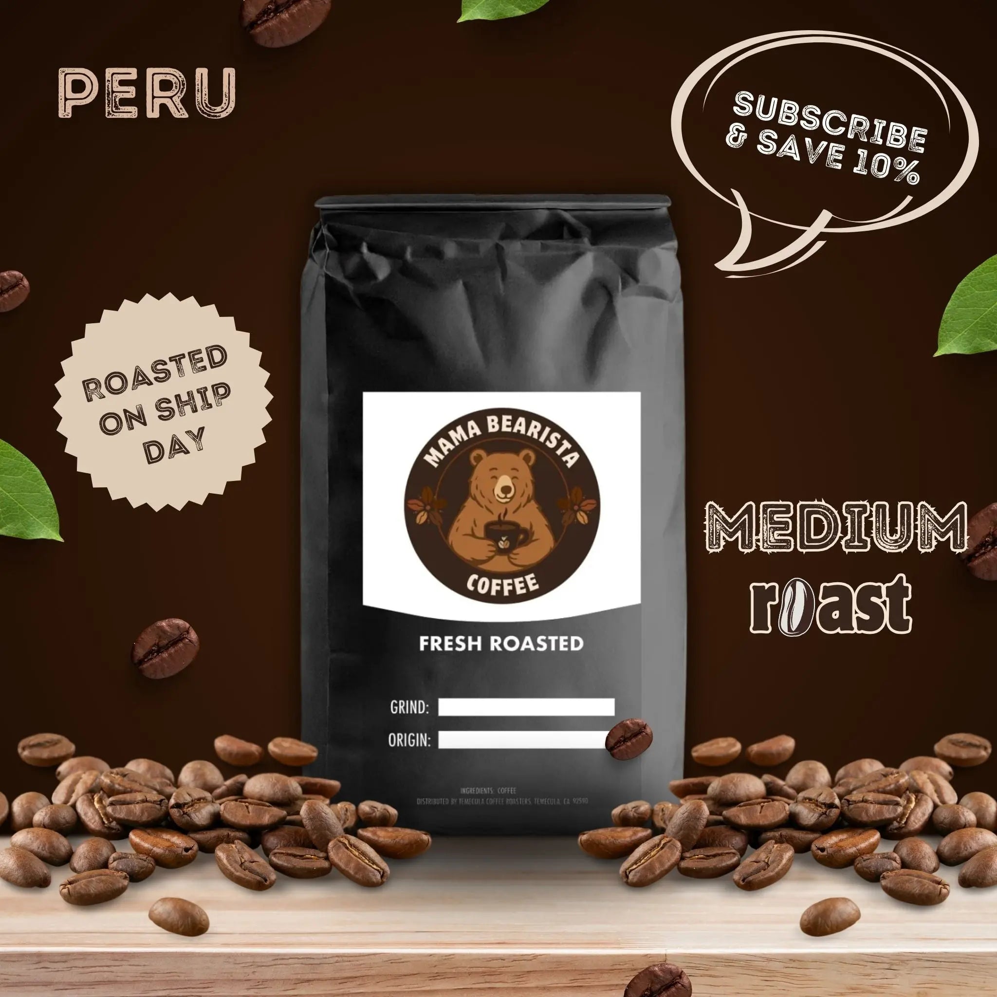 Peru Mama Bearista Coffee
