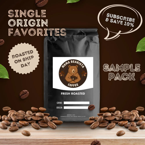 Single Origin Fave Sampler Mama Bearista Coffee