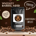 Whiskey Barrel Aged Mama Bearista Coffee